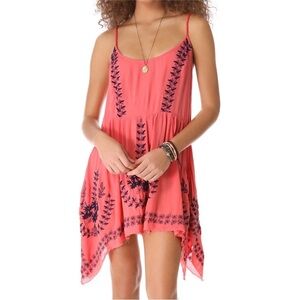 Free People Intimately Embroidered Meadows Of Medallions Dress